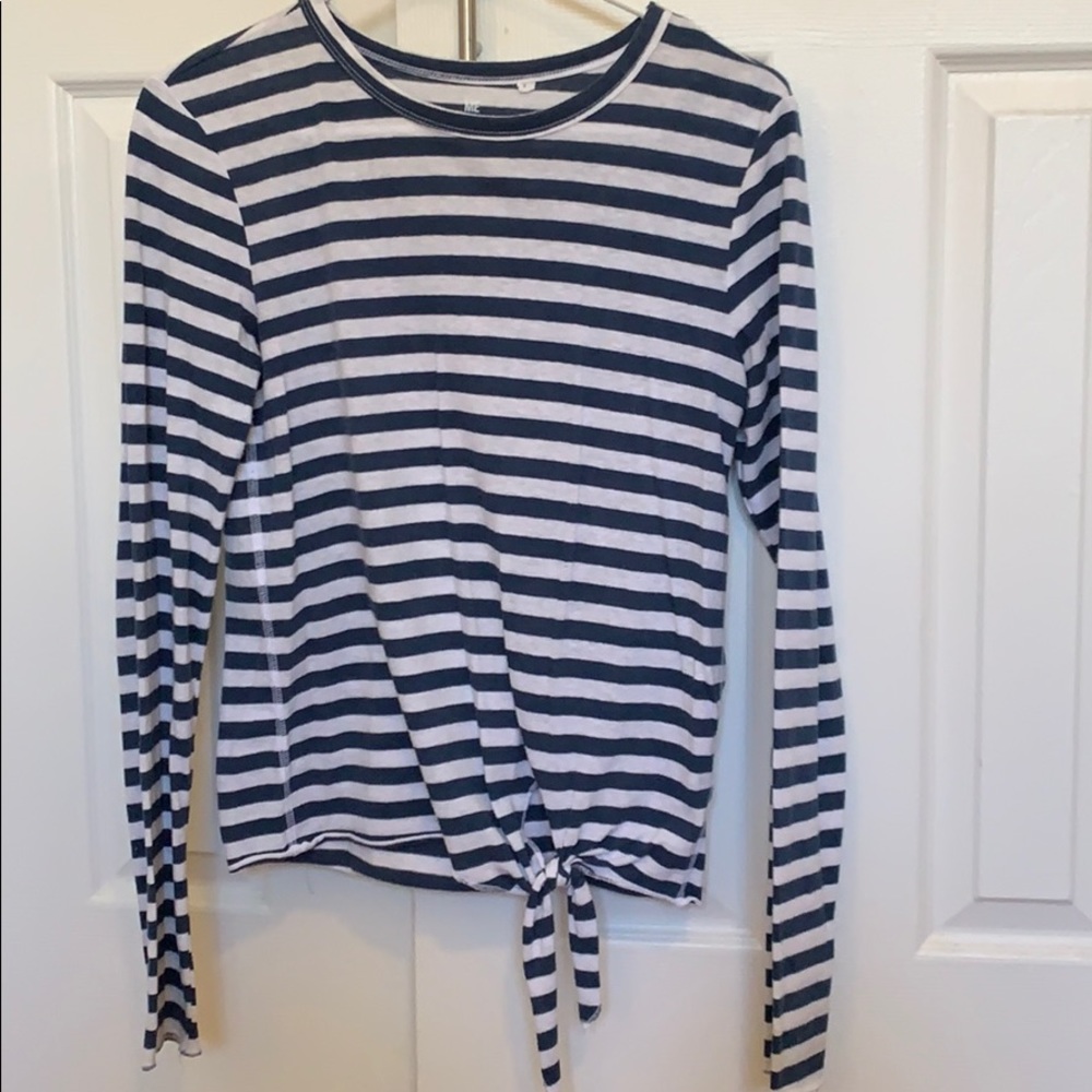 ME to WE striped long sleeve